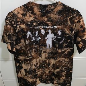 Runaways Bleached Band T-shirt